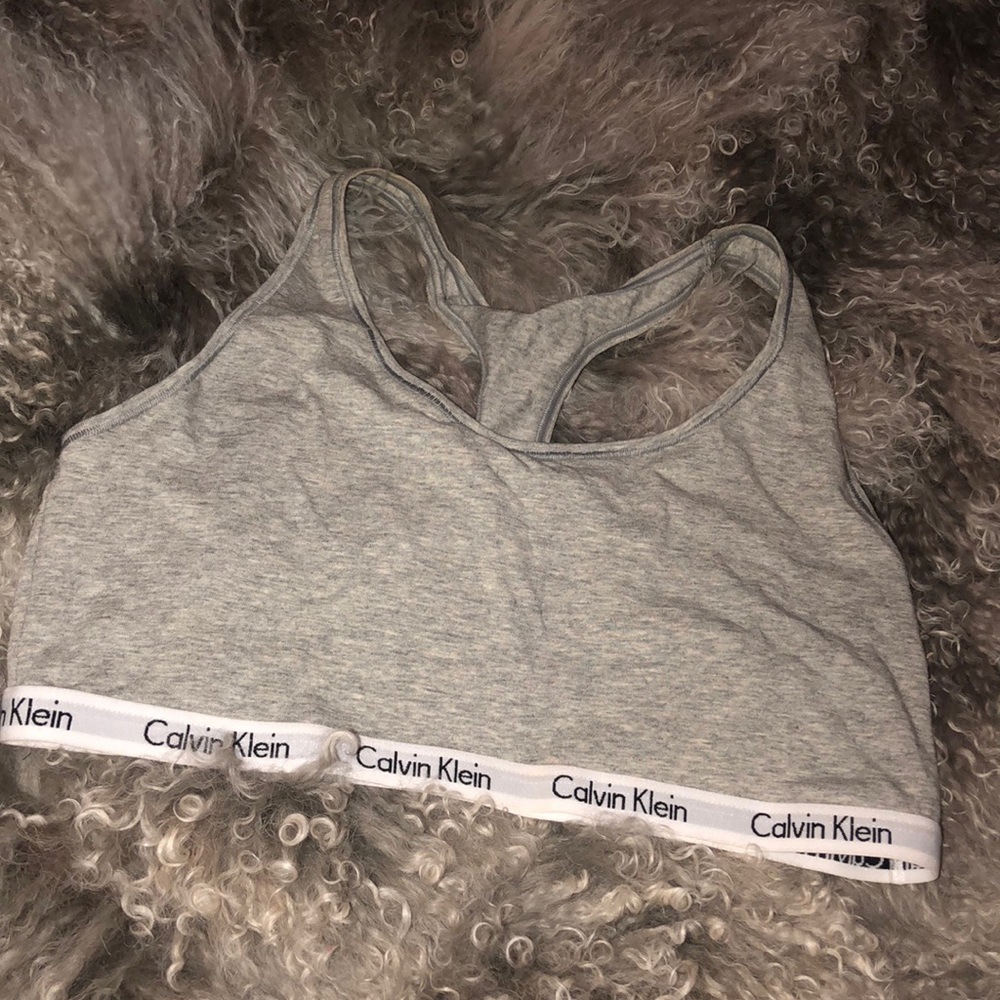 Calvin Klein Grey Bra